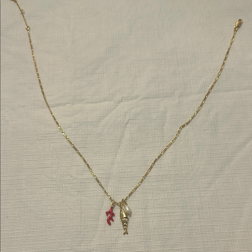 Ana Luisa Gold Fish necklace